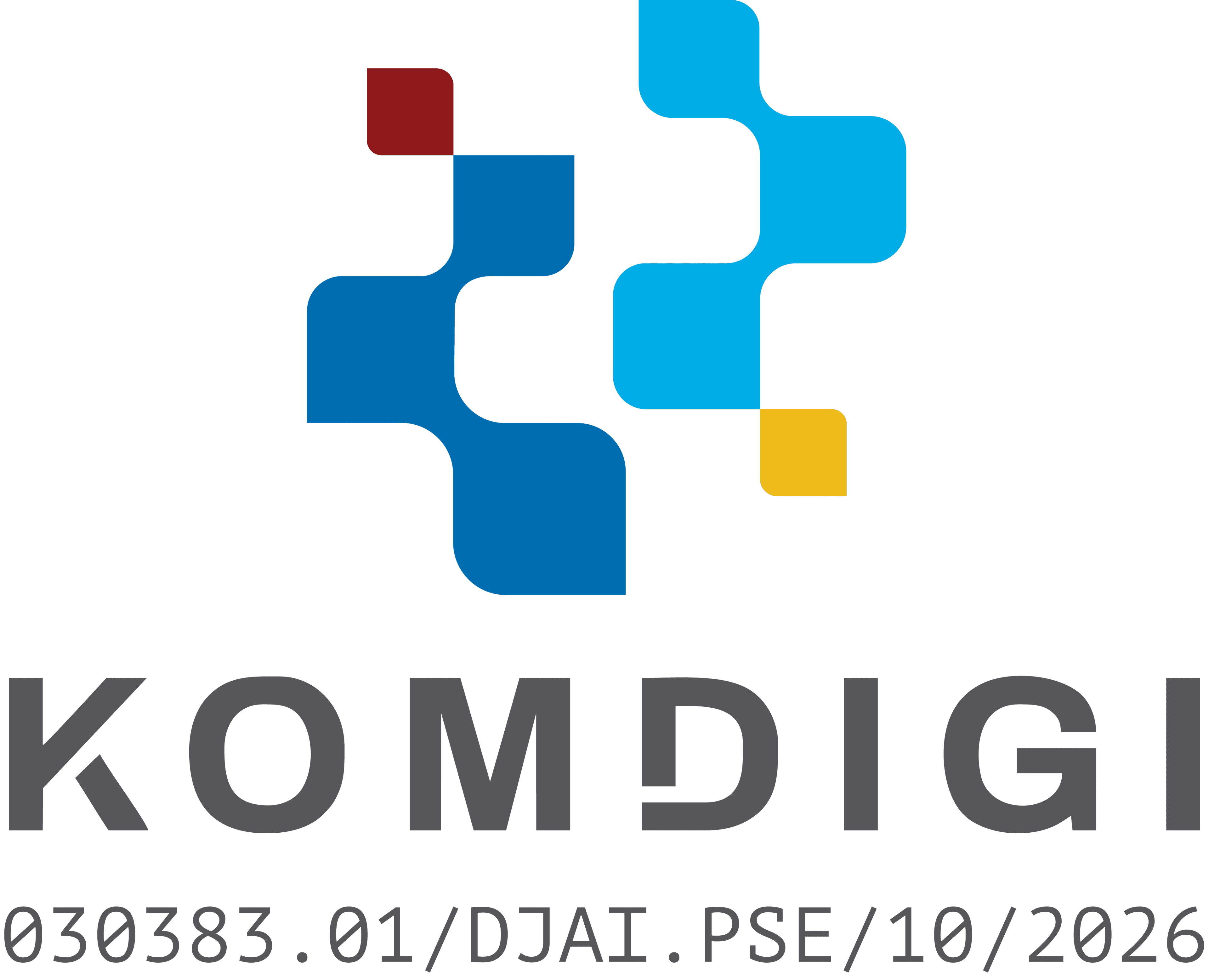 Logo Komdigi — PSE 030383.01/DJAI.PSE/10/2026
